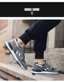 Daniel - Men Sneakers Walking Shoes Black/Gray