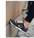 Daniel - Men Sneakers Walking Shoes Black/Gray