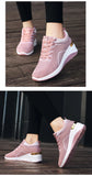 Mina - Spring Women Wedge Sneakers Shoes