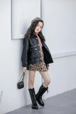 Isla - Girls Long Boots Black Fashion Autumn Winter
