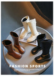 Stella - Girls High Boots Autumn Spring Shoes