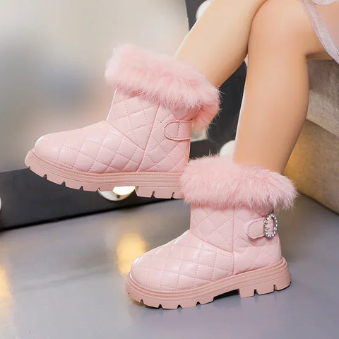 Grace - New Girls Leather Shoes Kids Boots