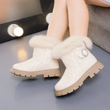 Grace - New Girls Leather Shoes Kids Boots