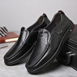 Jayden - Leather Men Business Casual Leather Shoes