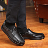 Jayden - Leather Men Business Casual Leather Shoes