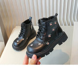 Zoe - Children's Autumn Boots Fashion Black for Girls